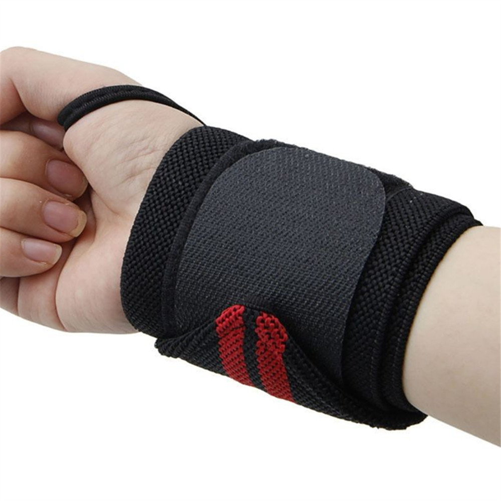 1PCS Adjustable Wristband Elastic Wraps Bandages for Weightlifting Powerlifting