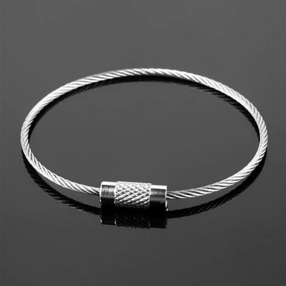 10PCS Outdoor Camping EDC Stainless Steel Wire Rope