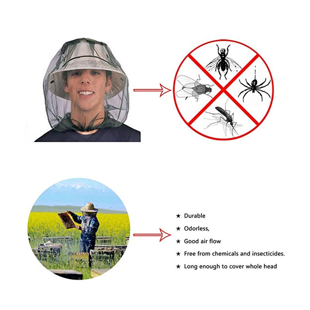 Outdoor Camping Tourism Anti-mosquito Hat
