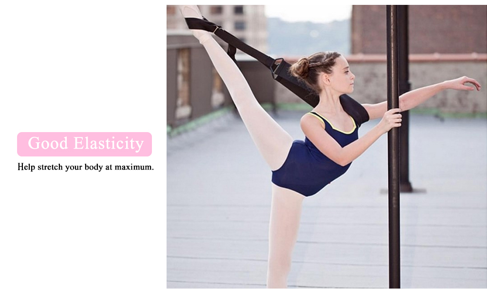 Yoga Fitness Exercise Sports Elastic Strap Stretching Body Band Flexibility