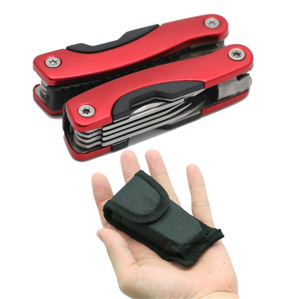 Multi Purpose Tool Pliers Function Hand Folding Knife Combination Portable Set