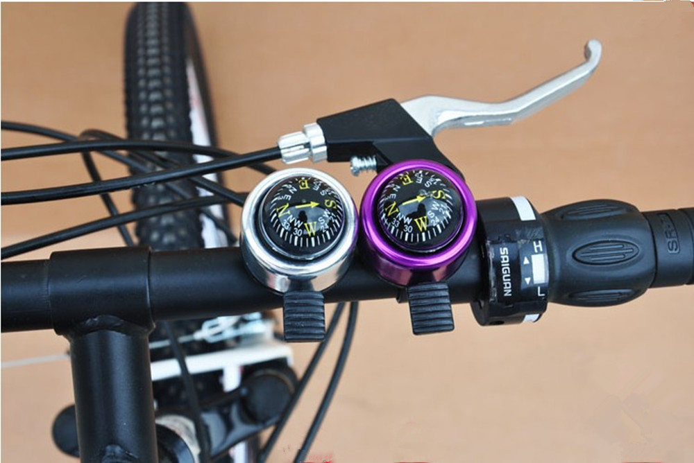 Aluminum Alloy Road Bike Compass Bell Horn