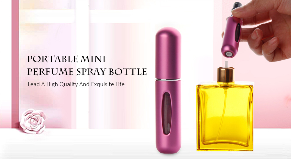 Mini Perfume Spray Bottle Refillable Atomizer for Party Traveling