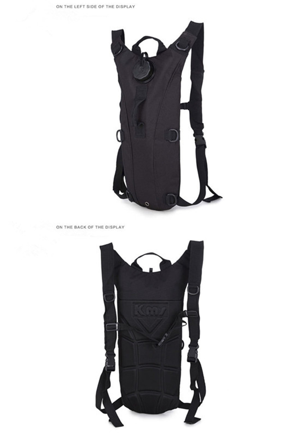 3L Portable Water Bag Canteen Bottle Backpack