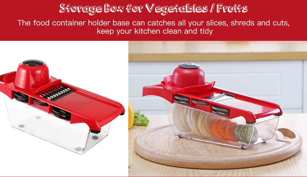 ZS - 8983 Multifunctional Potato Slicer Vegetable Fruit Cutter Kitchen Magic Tool