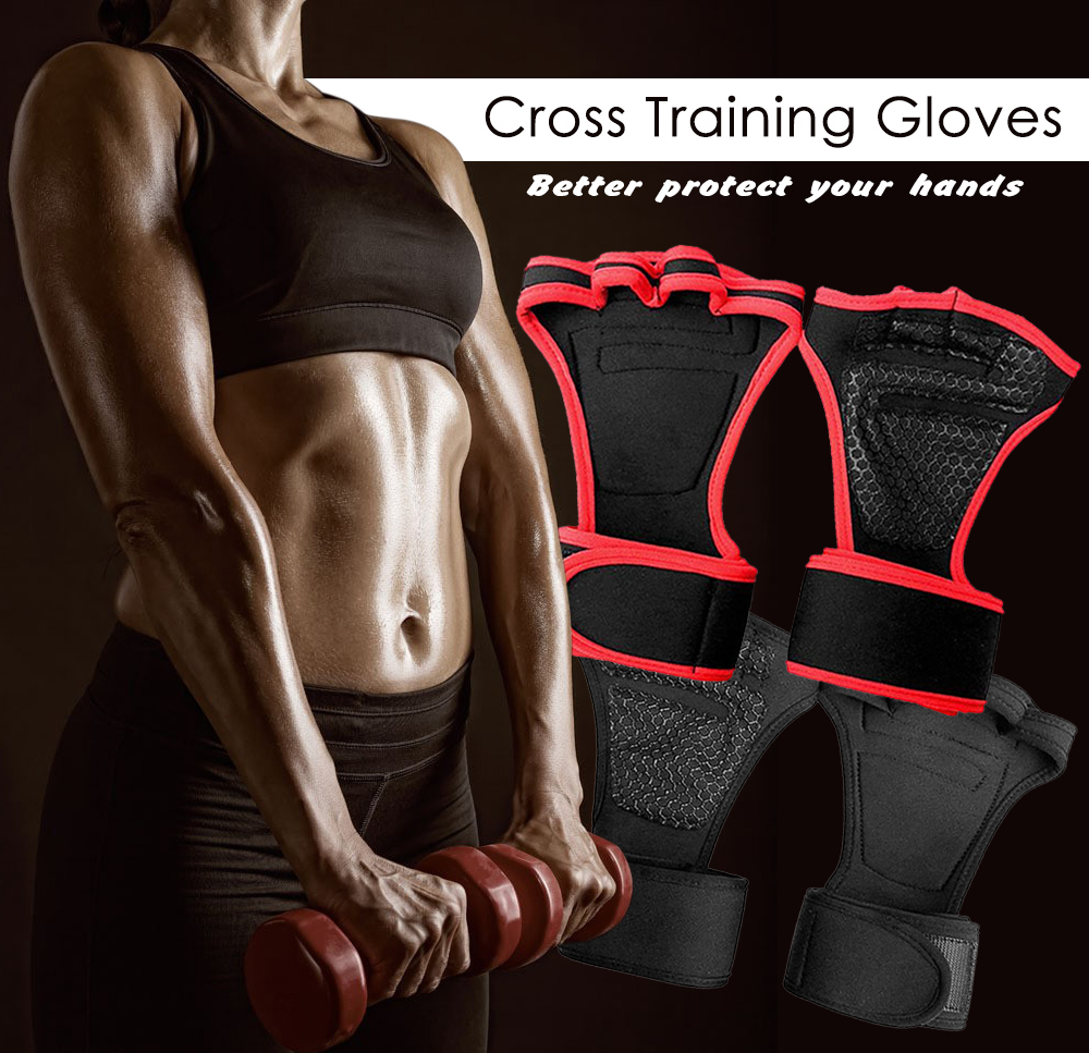 Cross Training Gloves for Fitness Weightlifting Workout Gym