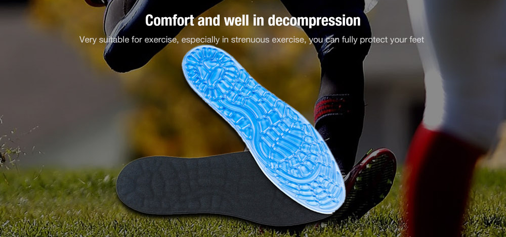 Comfortable Breathable Sports Massage Training Running Insoles