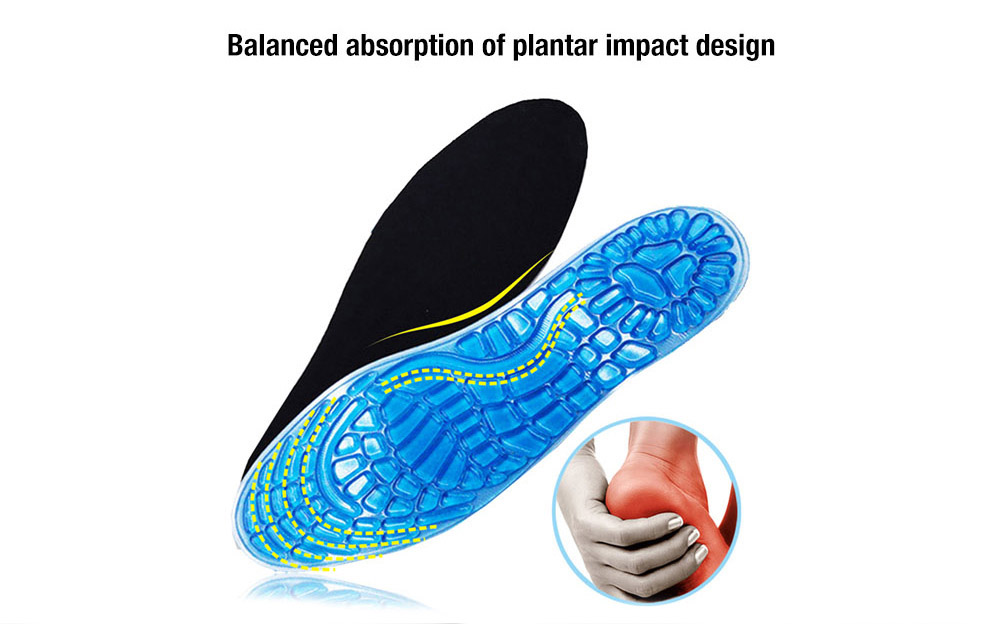 Comfortable Breathable Sports Massage Training Running Insoles