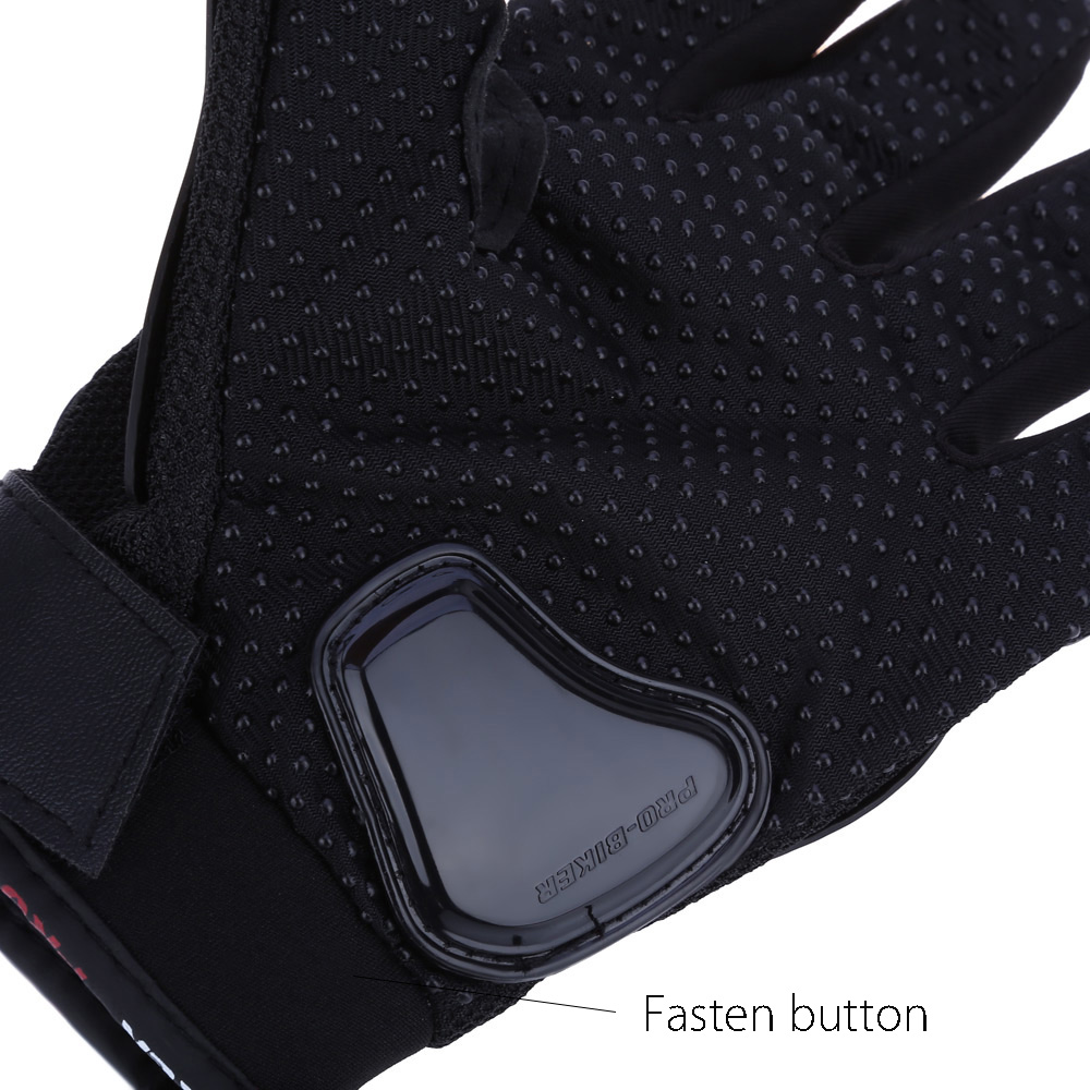 Paired Full Finger Motorcycle Gloves Motorbike Outdoor Sports Racing Protective Gears