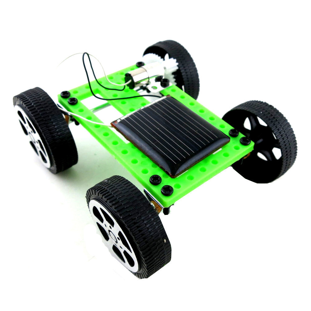 DIY Assemble Toy Set Solar Powered Car Kit Science Educational Kit for Kids Students