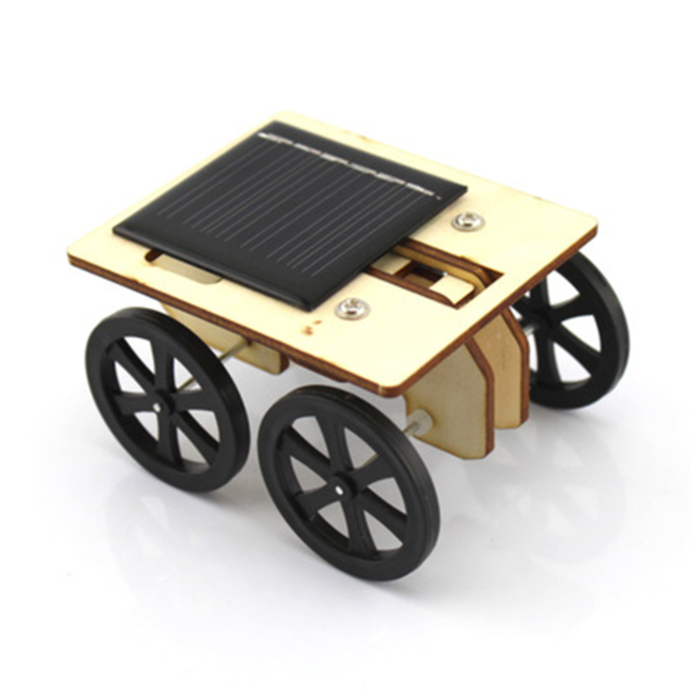 DIY Assemble Toy Set Solar Powered Car Kit Science Educational Kit for Kids Students