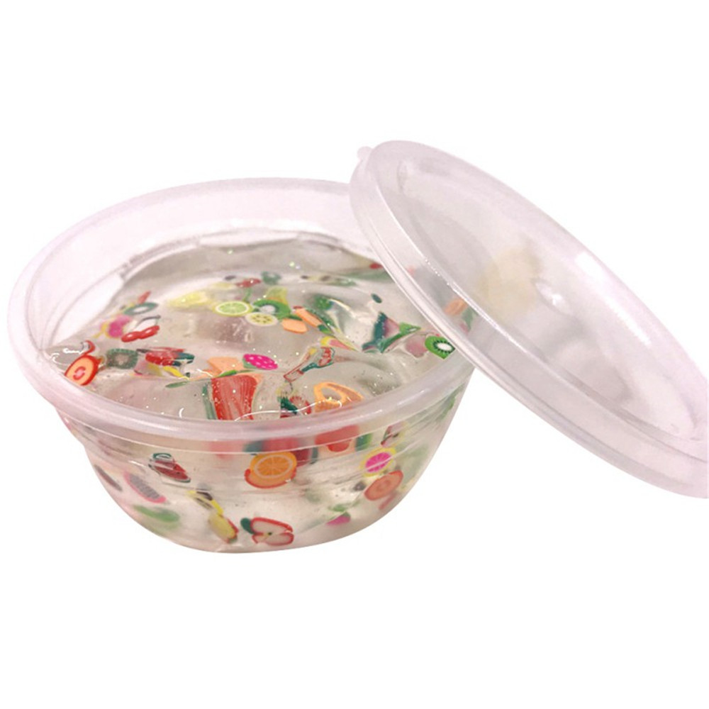 Innovative Fruit Slice Crystal Mud Kids Funny Toy