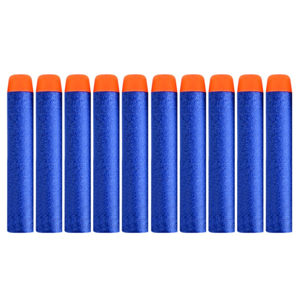 7.2cm Soft Bullet Hollow Hole Foam Refill Dart Ammo for Nerf Toy Gun 100PCS