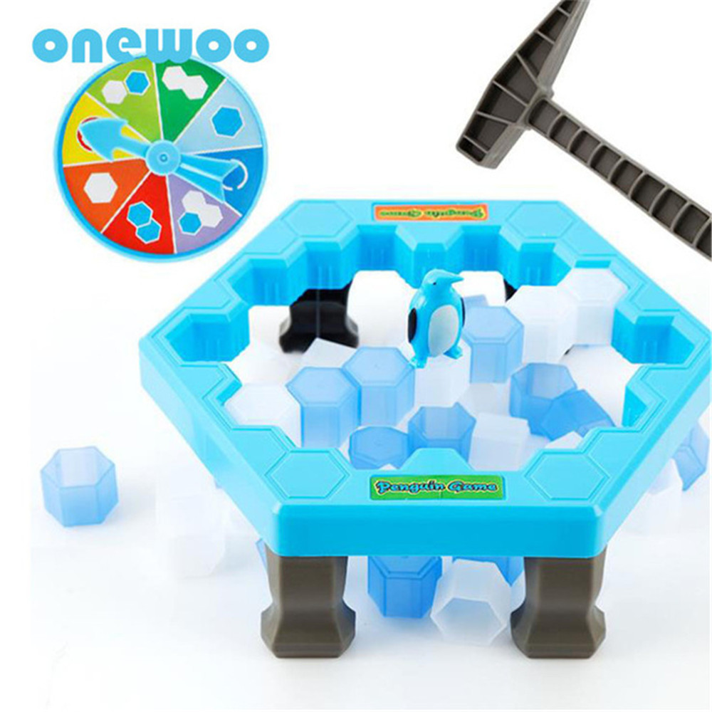 Save Penguins Puzzle Toys Ice Breaking Game Table Icebreaker Chisel