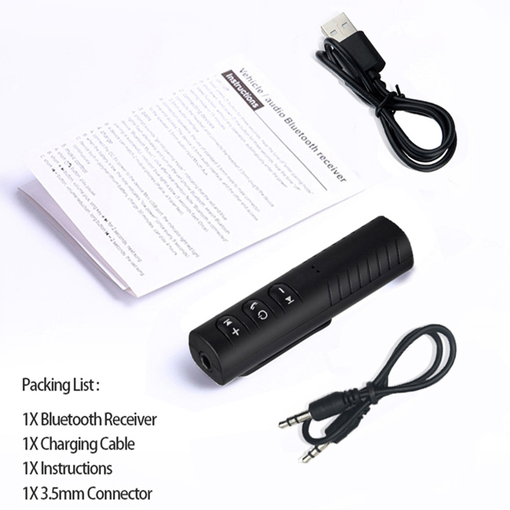 Bluetooth Receiver 3.5 mm Audio Car AUX Bluetooth Adaptor