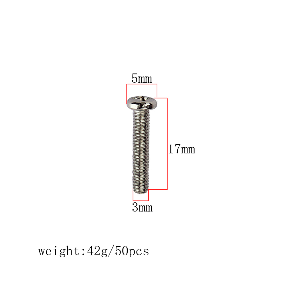 Guitar Bridge Saddle Intonation Screw 50PCS