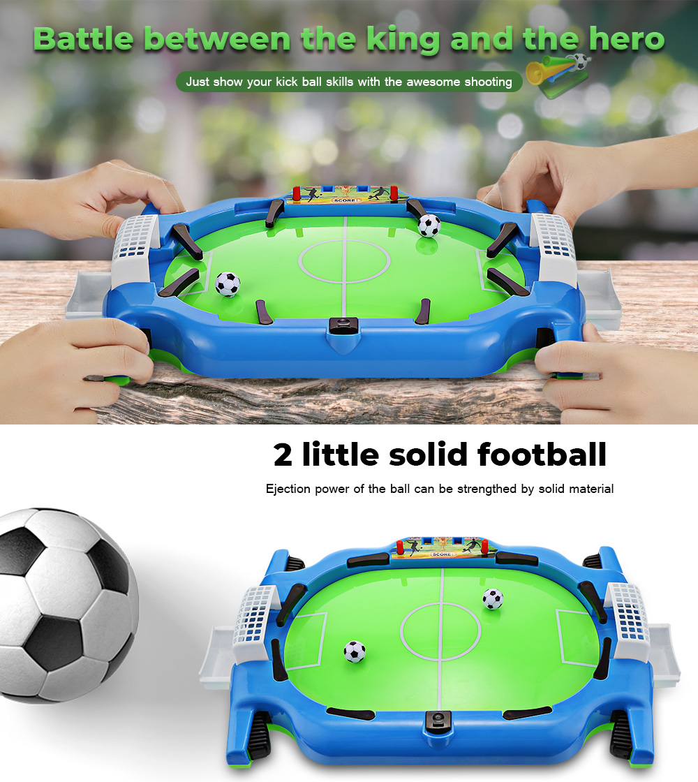 YI FENG TOYS Tabletop Shoot Mini Table Soccer Toys 2 Players for Kids 3+