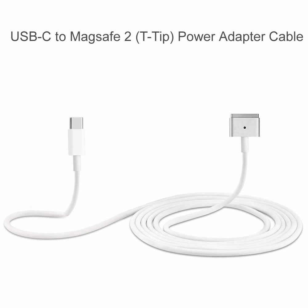 USB-C to Magsate 2 T-Tip Power Adapter Cable for Macbook Pro / MacBook Air