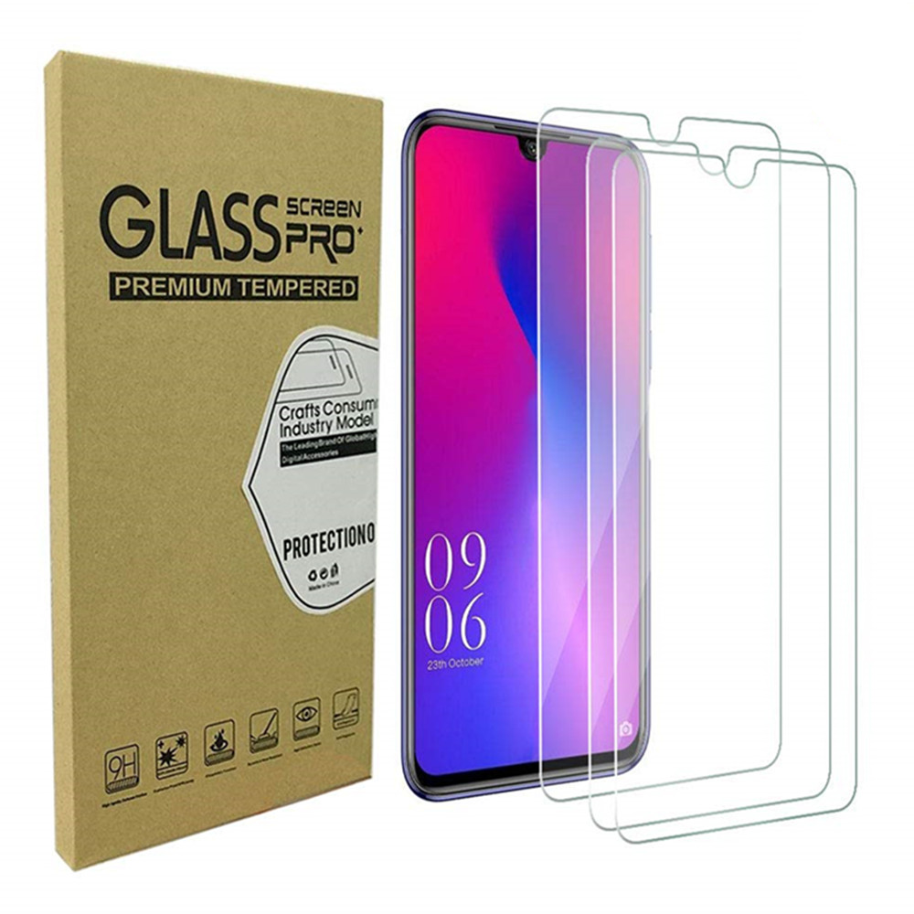 Glass Screen Protective Case for Xiaomi Redmi 7 / Note 7 / Note 7 Pro 3pcs