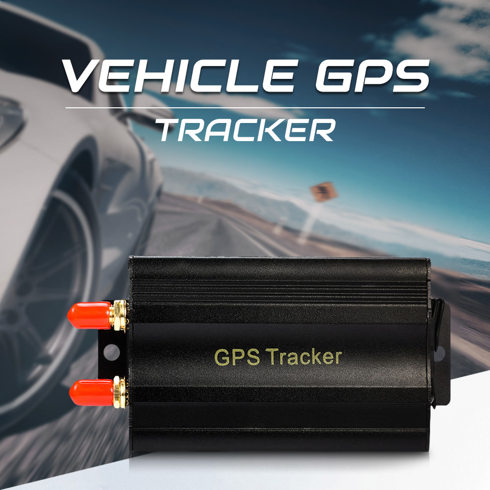 TK103B Vehicle GPS Tracker Anti-theft Alarm Mini Real-time Tracking Locator for Car Kid Elder Pet