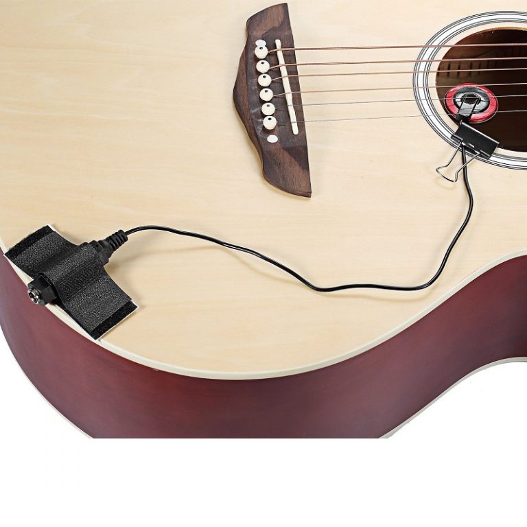 Piezo Contact Microphone Pickup for Guitar Violin Banjo OUD Ukulele