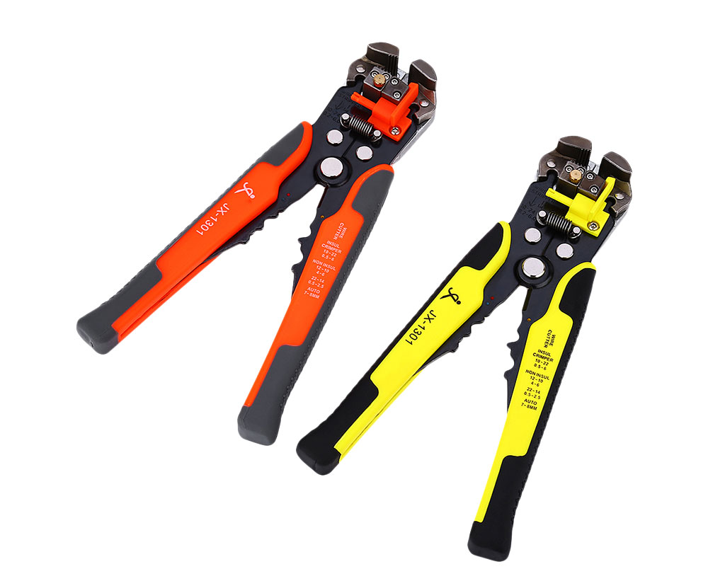 JX 1301 Multi-function Ratchet Wheel Save Effort Crimping Press Pliers Wire stripper