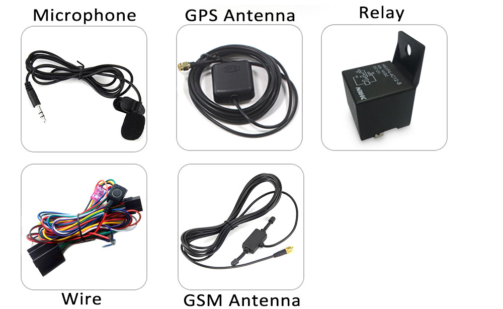 TK103B GPS SMS GPRS Vehicle Tracker Locator With Remote Control Alarm SD SIM Card Anti-theft