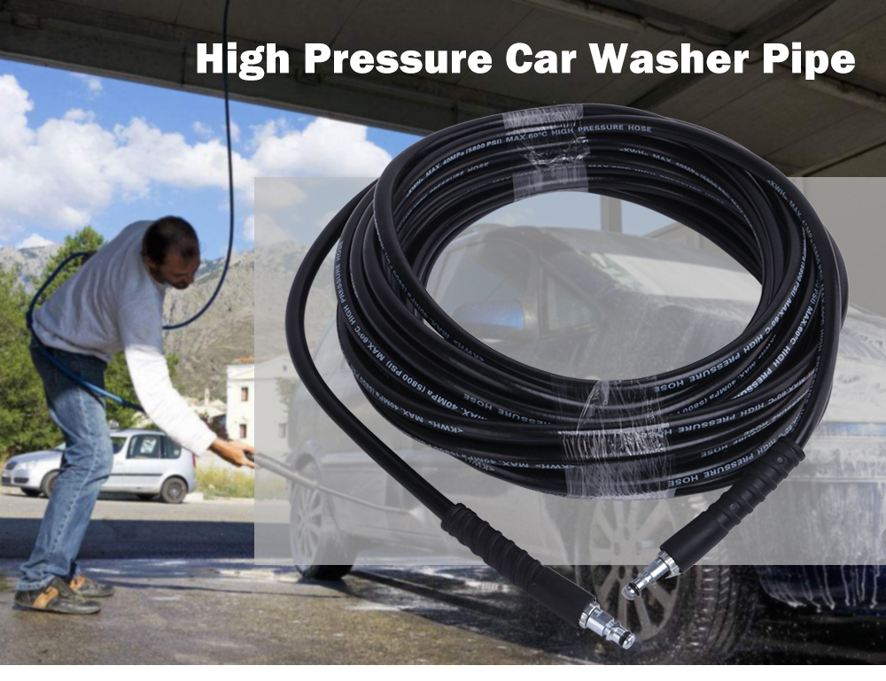 6 / 8 / 10M Water Cleaning Hose for Karcher K2 - K7 High Pressure Car Washer