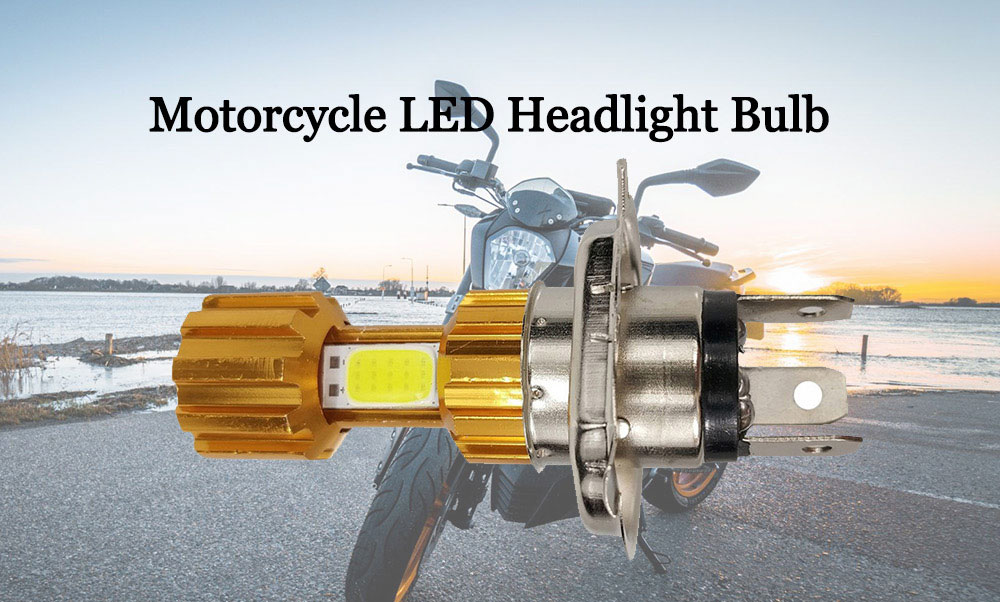 High Low Beam Motorcycle LED Headlight Bulb H4
