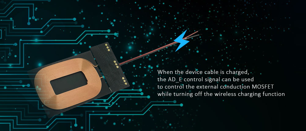 Cwxuan Universal QI Charger Receiver Module Wireless Charging Receiving PCBA Board