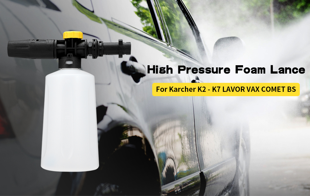High Pressure Foam Lance Soap Dispenser Car Washer for Karcher K2 - K7 LAVOR VAX COMET BS