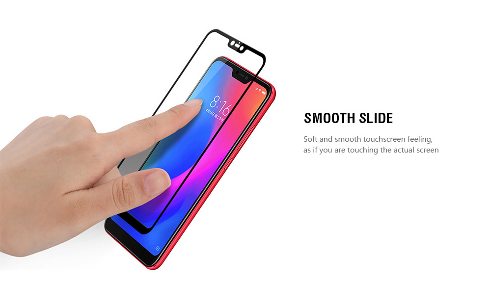 Full Cover Tempered Glass Screen Protector for Xiaomi Mi 8 Lite 6.26 inch
