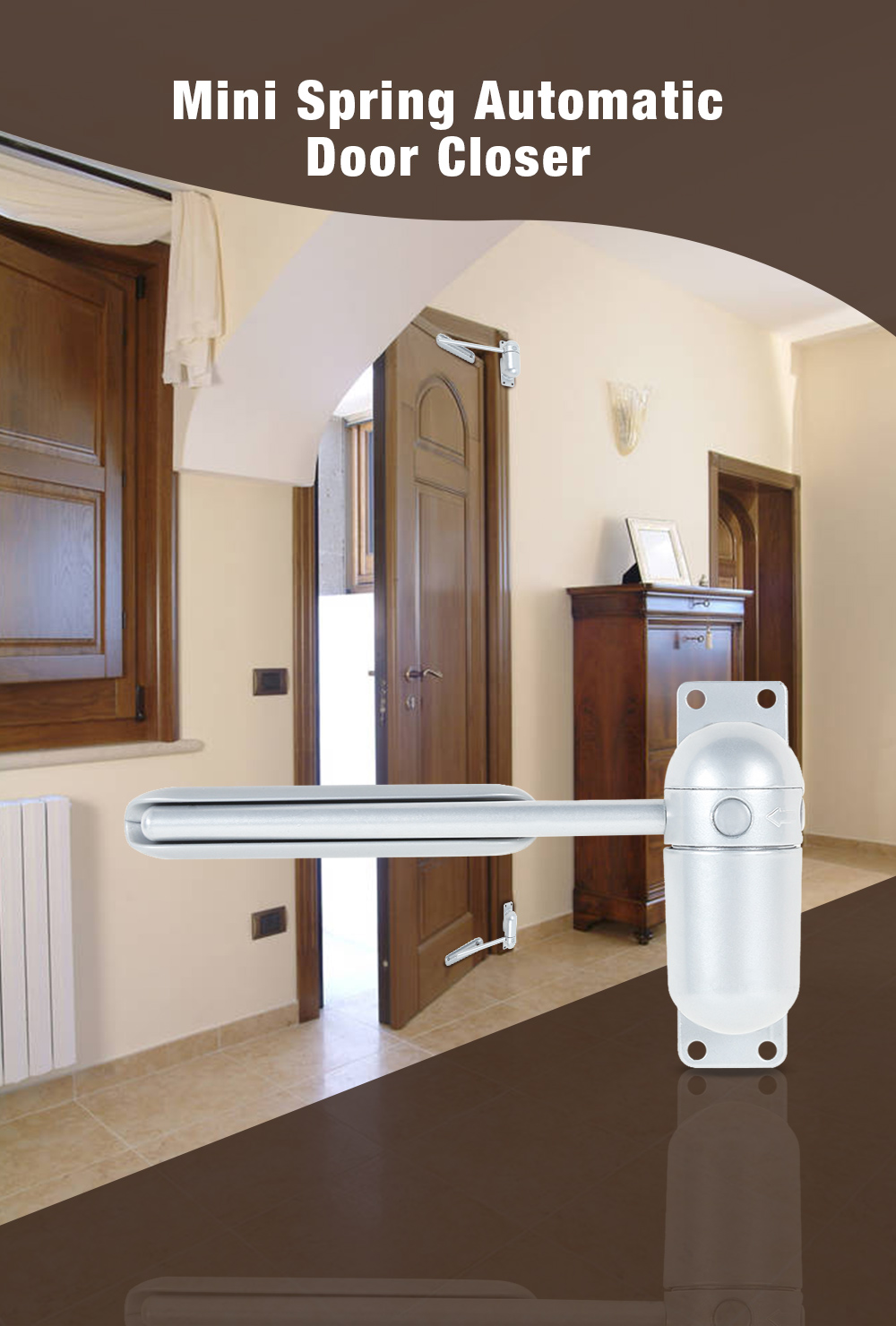 Mini Spring Automatic Door Closer