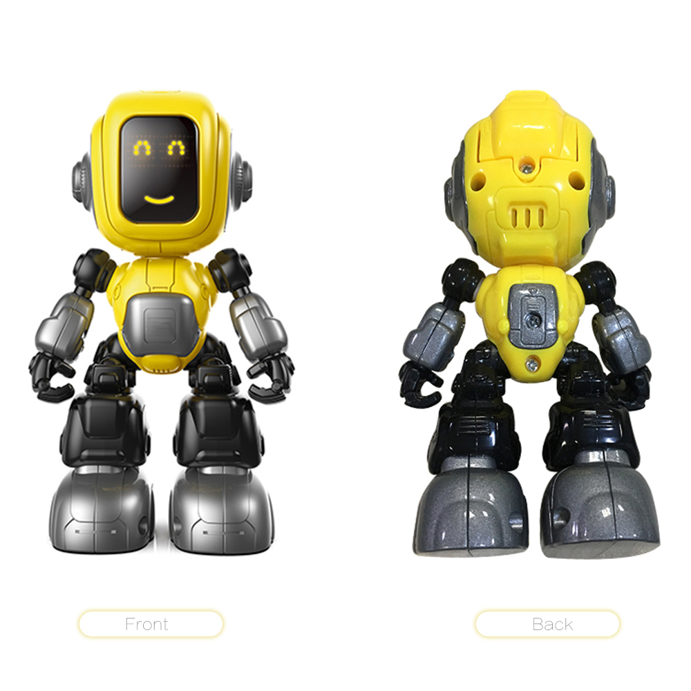 Induction Alloy Robot with Light Music Children's Educational Toy