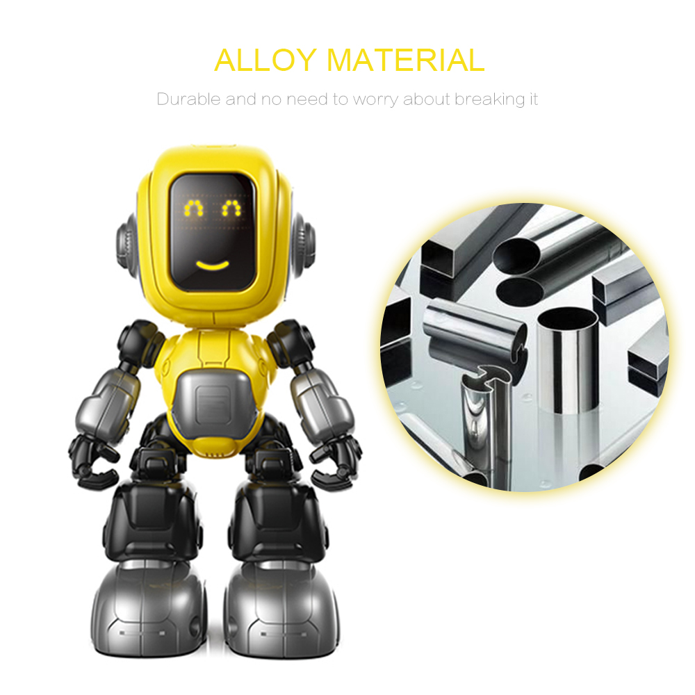 Induction Alloy Robot with Light Music Children's Educational Toy