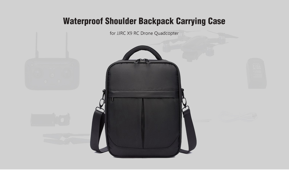 Waterproof Shoulder Storage Bag Backpack Carrying Box Case for JJRC X9 RC Drone Quadcopter