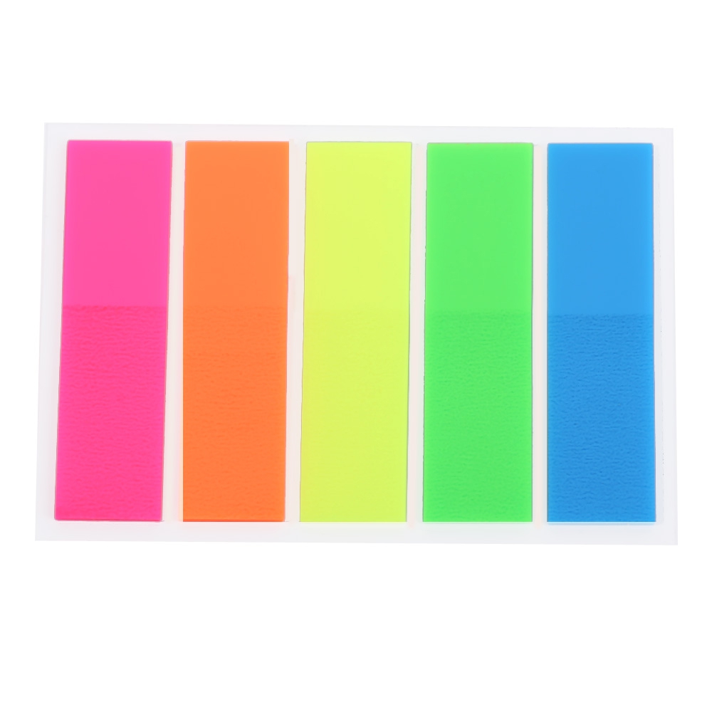 Fluorescent Index Sticker Bookmark Memo Sticky Notes (COLORMIX ...
